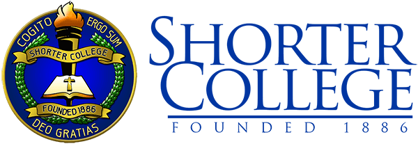 shorter college logo